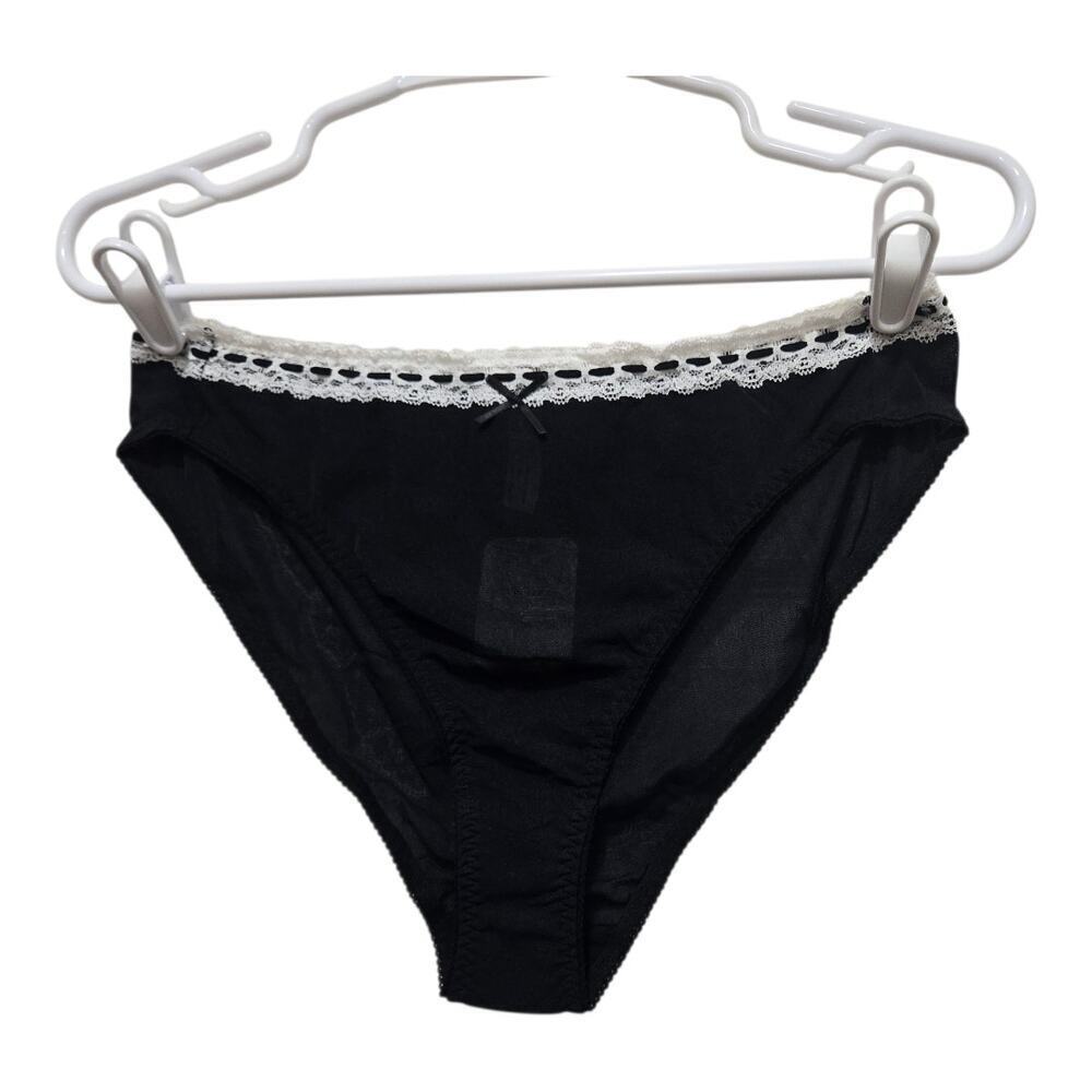 Free people underwear womens size xl black so sweet bikini - Picture 2 of 5
